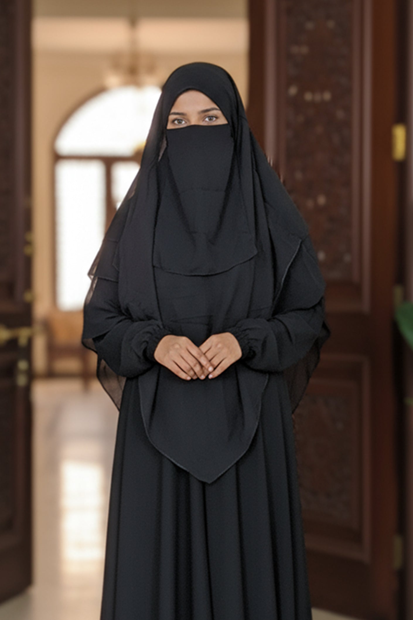 Khimar - Three Layers with Niqab