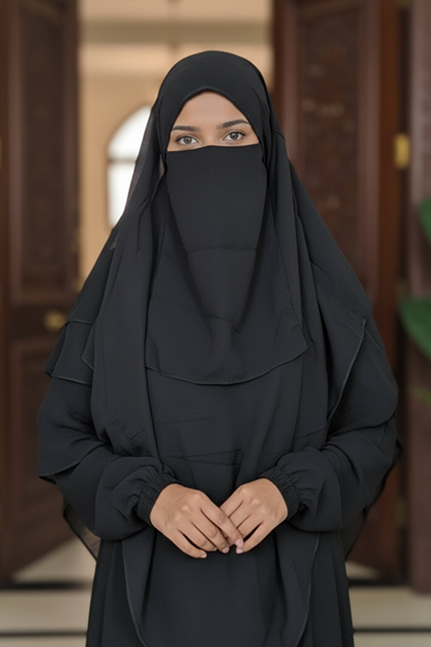 Khimar - Three Layers with Niqab