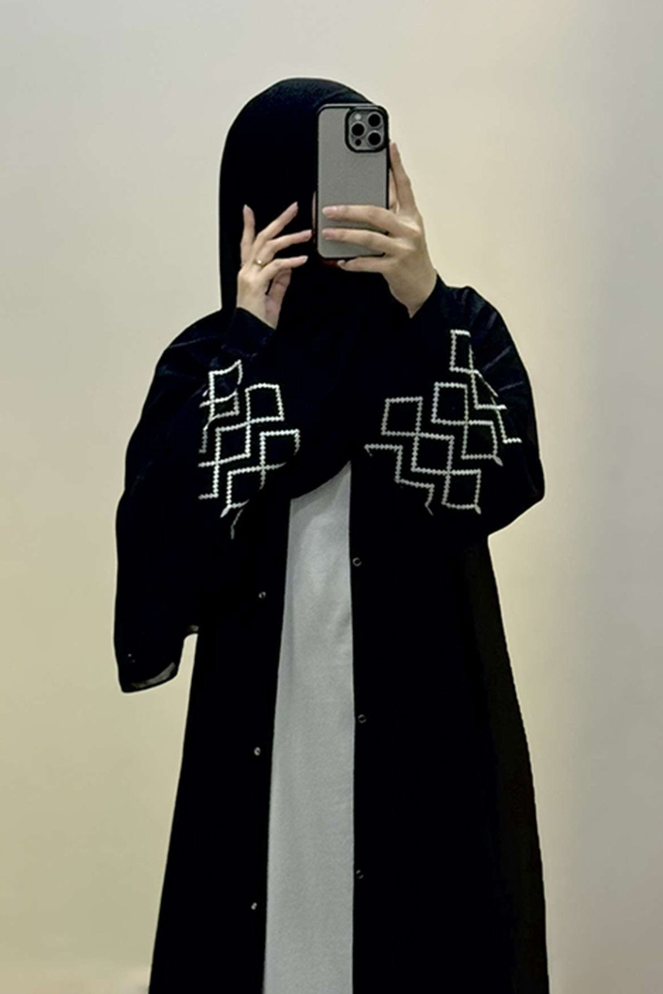 Layali Qamar Abaya + Inner - 