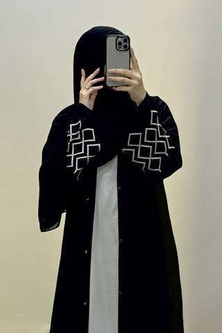 Layali Qamar Abaya + Inner - 