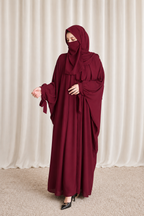 Kaftan Abaya - Maroon