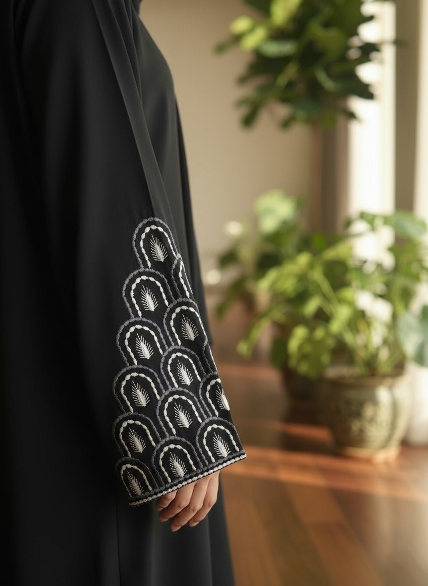 Nayab Embroidery Abaya - 