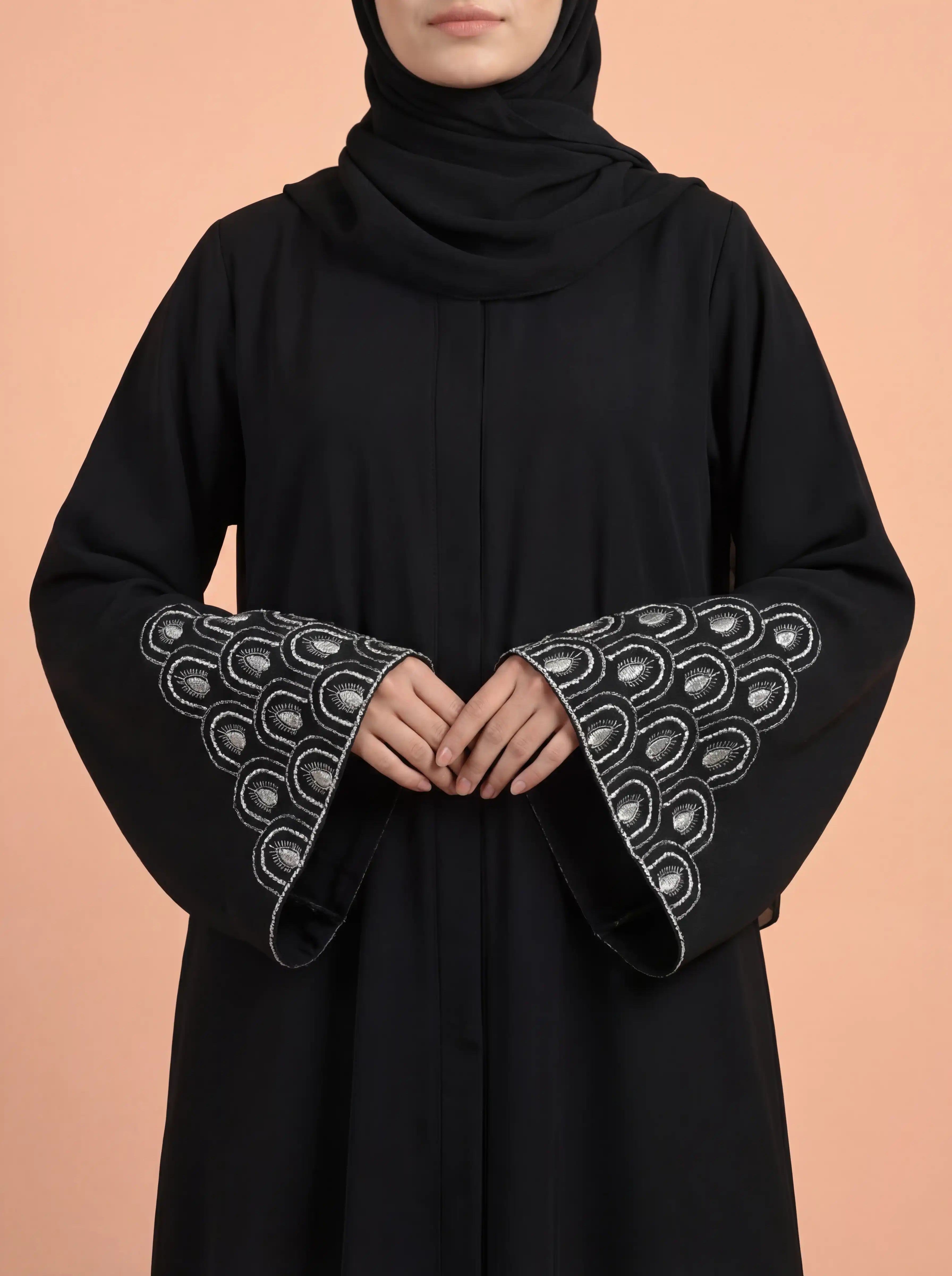 Nayab Embroidery Abaya