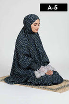 Premium Namaz Chadar with Lace Sleeves - 