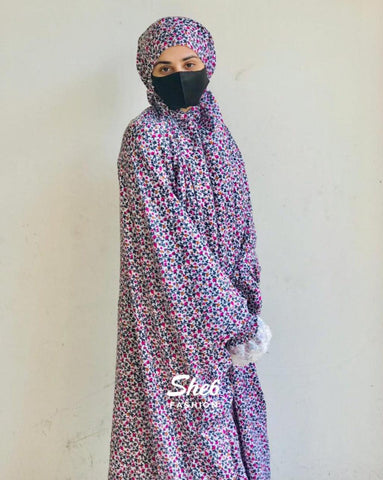 Premium Namaz Chadar with Lace Sleeves -