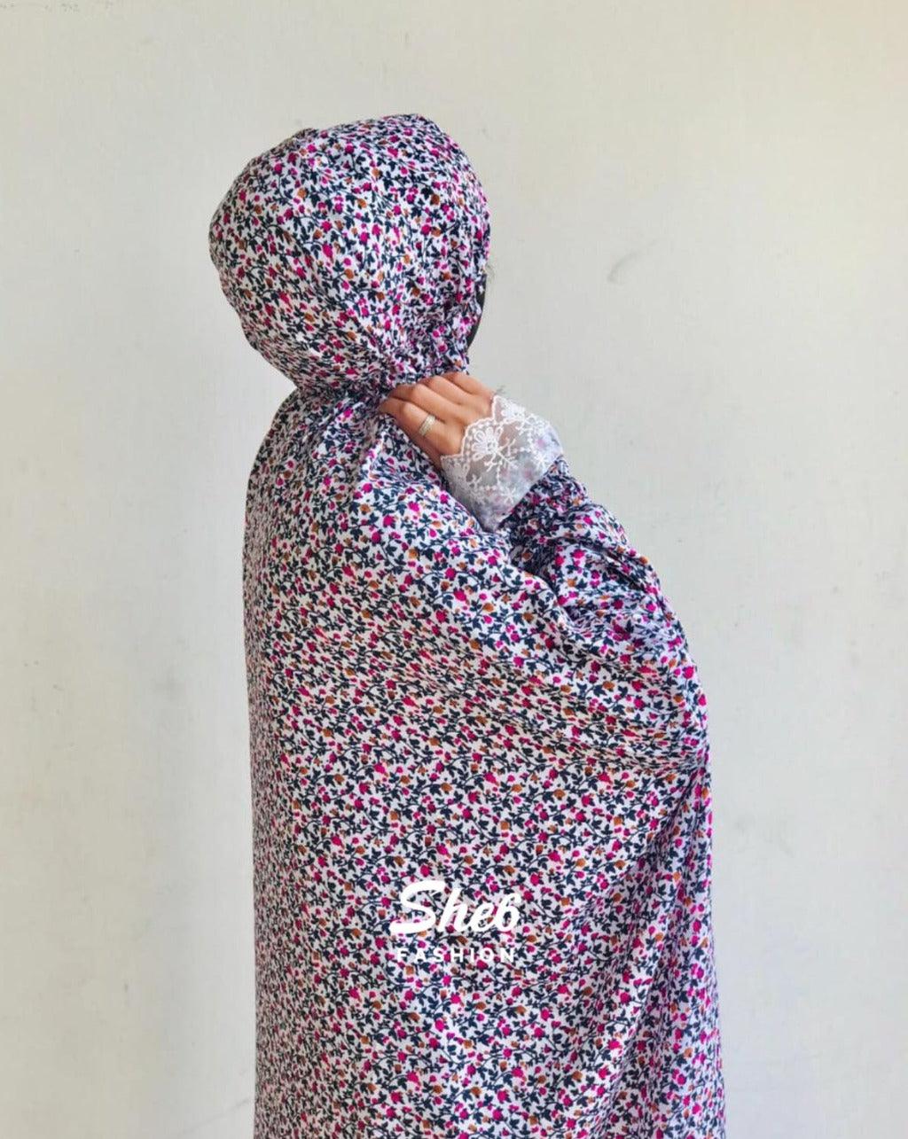 Premium Namaz Chadar with Lace Sleeves