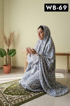 Premium Namaz Chadar with Lace Sleeves - 