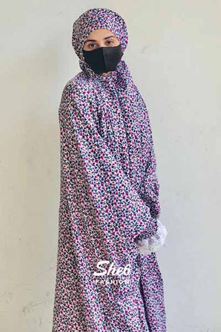 Premium Namaz Chadar with Lace Sleeves