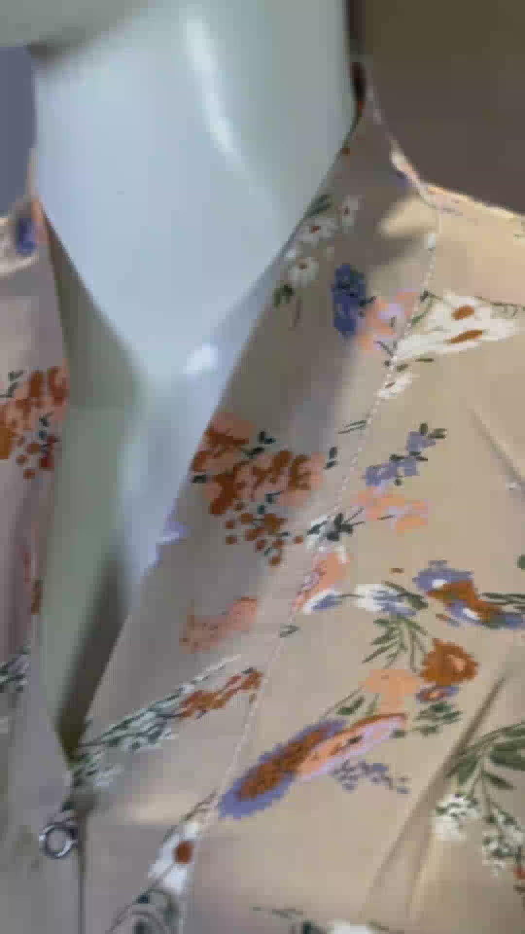 Bahar Rawnaq Camel Color | Front-Open Printed