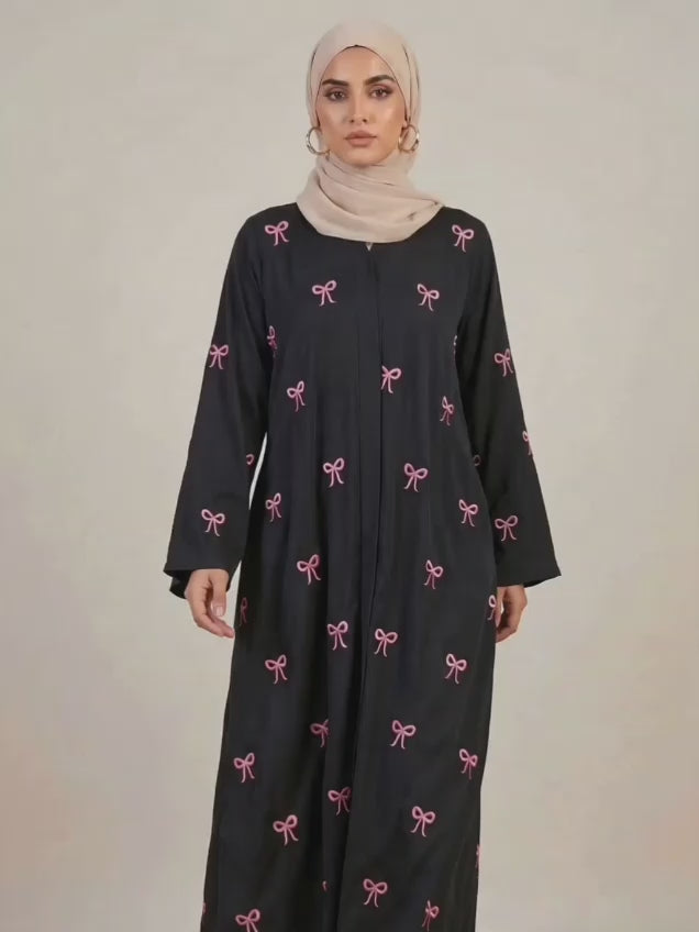 Bow Abaya
