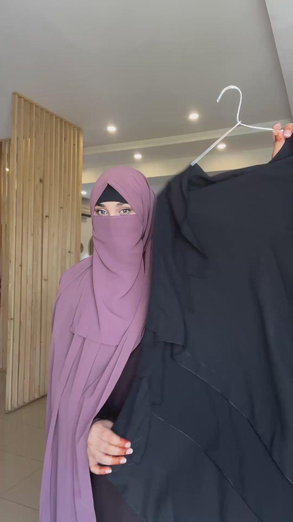 Khimar - Three Layers with Niqab