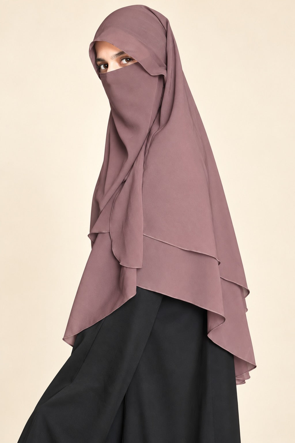Royal Khimar Double Layer Hijab