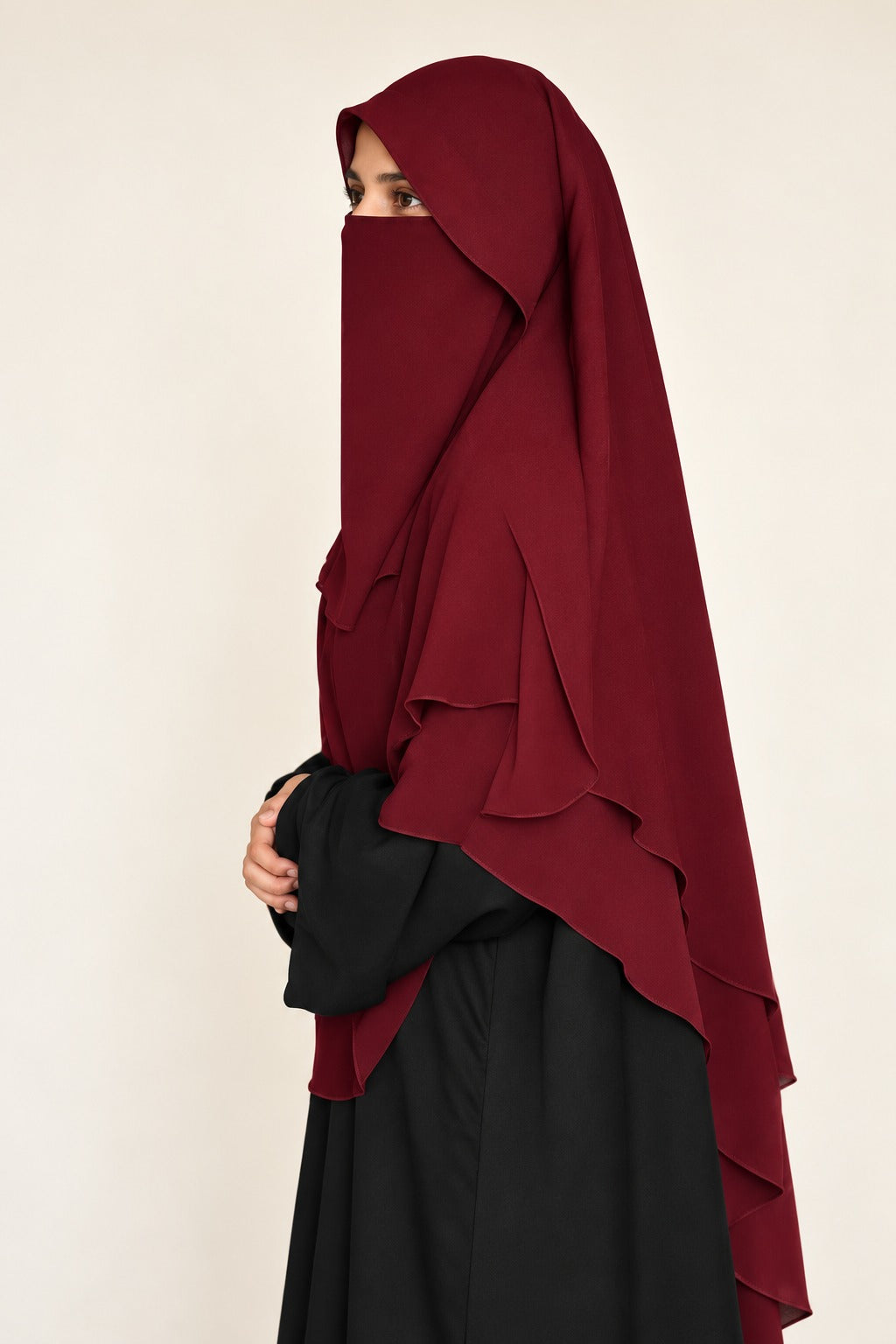 Royal Khimar Double Layer Hijab