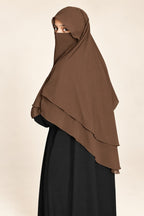 Royal Khimar Double Layer Hijab