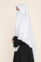 Royal Khimar Double Layer Hijab