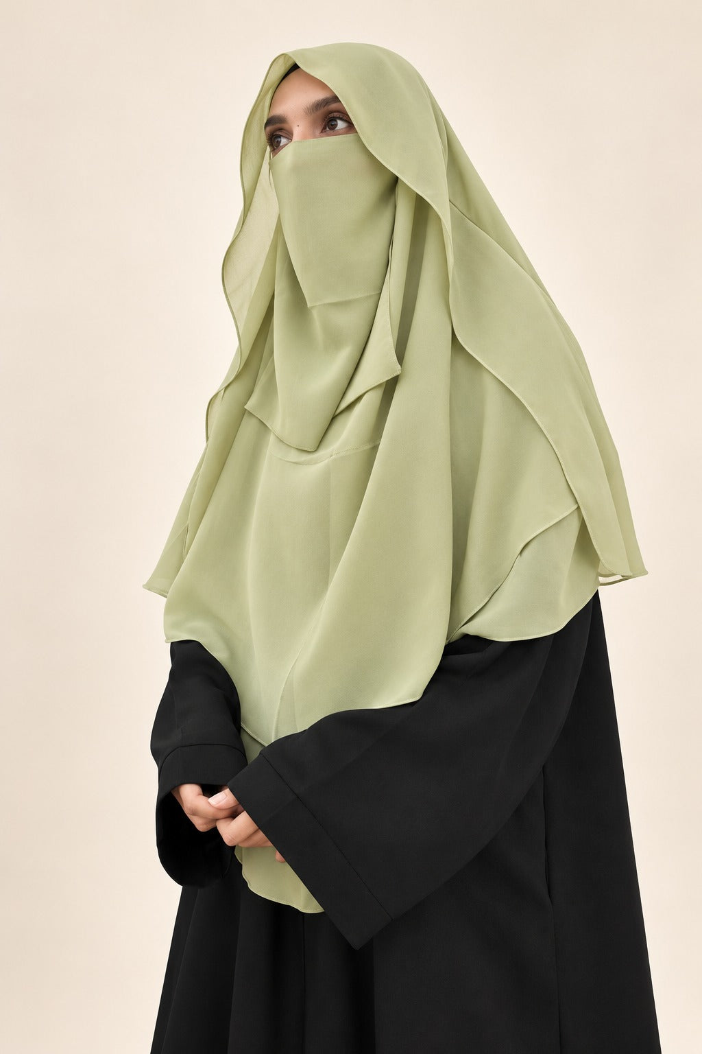 Royal Khimar Double Layer Hijab