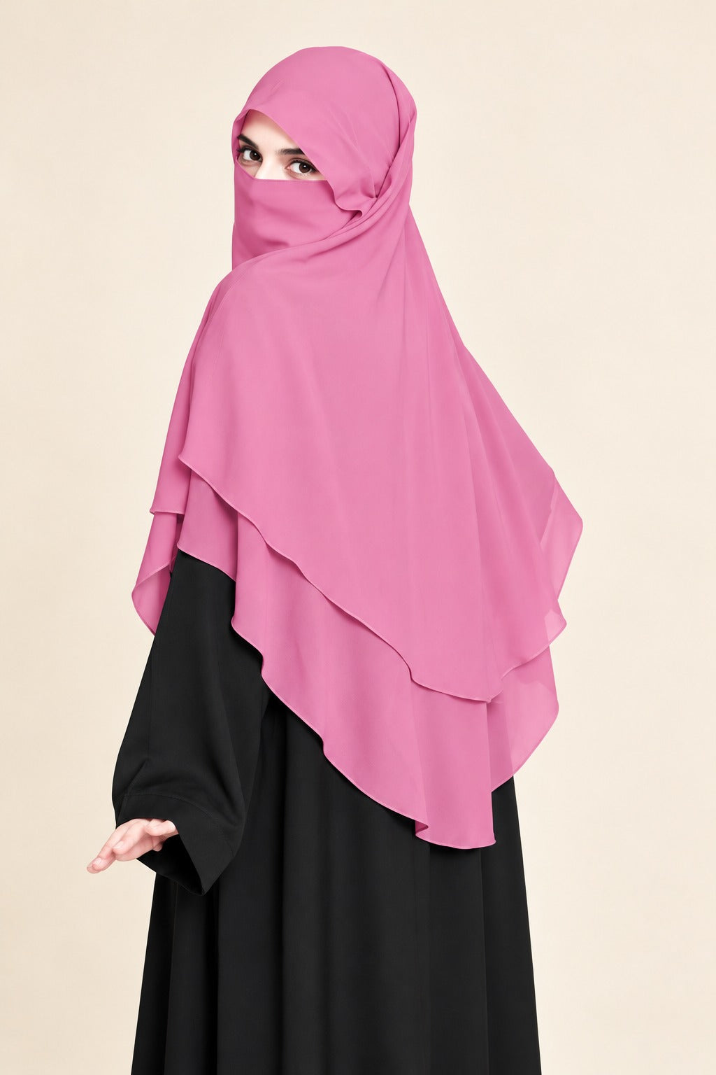 Royal Khimar Double Layer Hijab