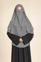 Royal Khimar Double Layer Hijab