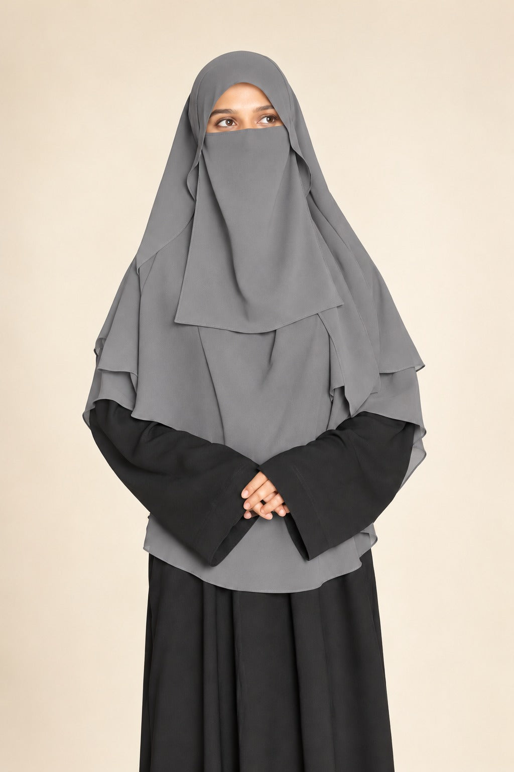 Royal Khimar Double Layer Hijab