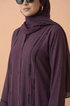 Sakoon Abaya | Stone Front Open Abaya